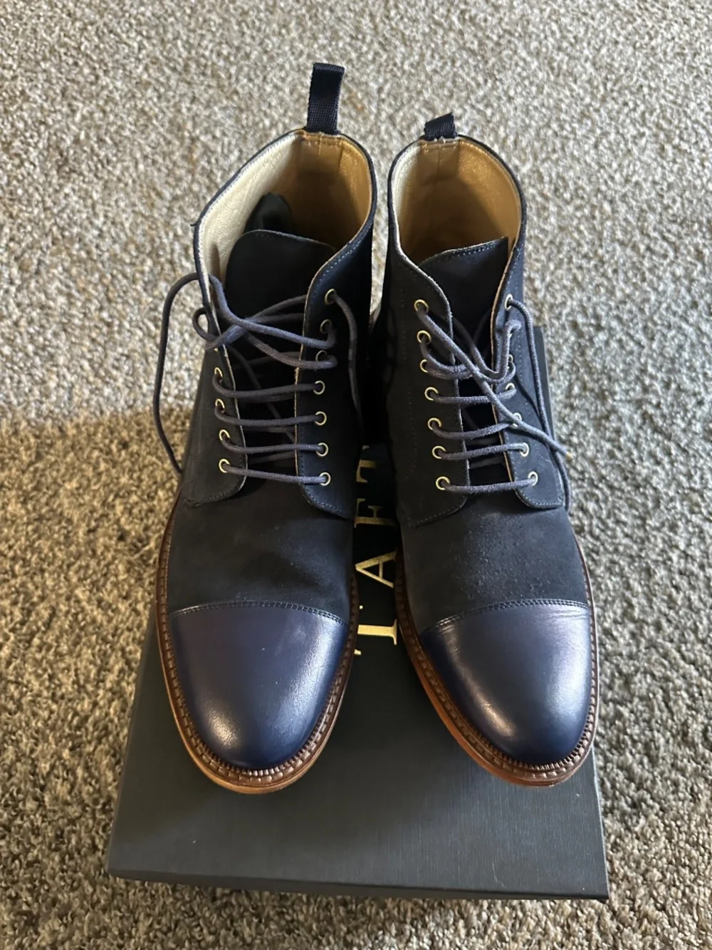 Taft Boot - Troy in Navy